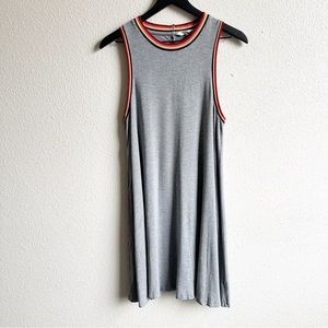 American Eagle Soft & Sexy Gray Sleeveless Shift Dress Size Medium